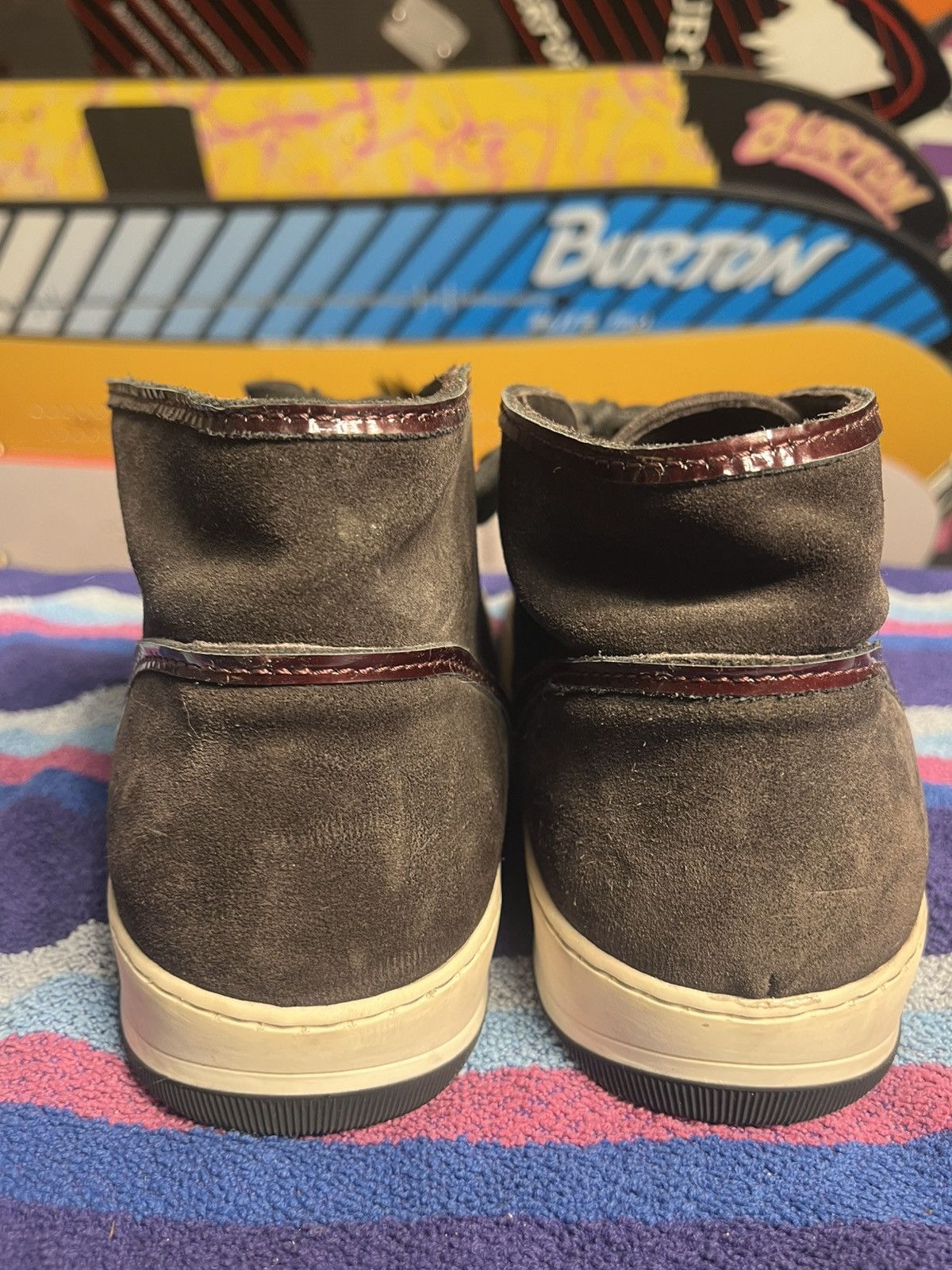 Lanvin Lanvin Midtop Sued Size US 11 / EU 44 - 4 Thumbnail