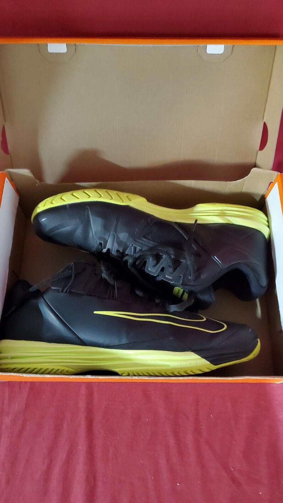 Nike Nike Lunar Ballistec 1.5 Rafa Nadal black tennis shoes sz 10 Size US 10 / EU 43 - 1 Thumbnail