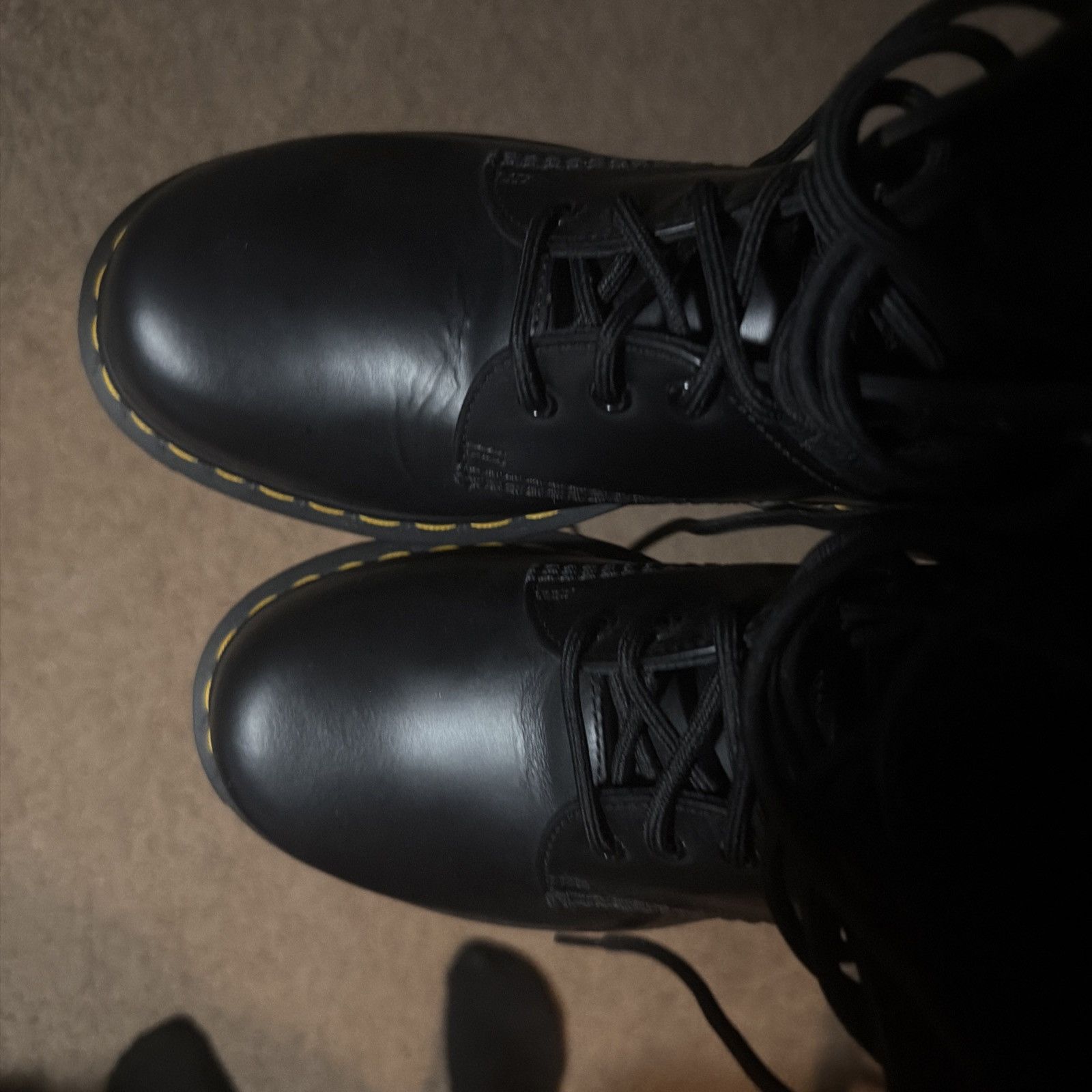 Dr. Martens × MM6 (Used) Dr. Martens x MM6 Maison Margiela Twisted 10-Eye Size US 11 / EU 44 - 5 Thumbnail