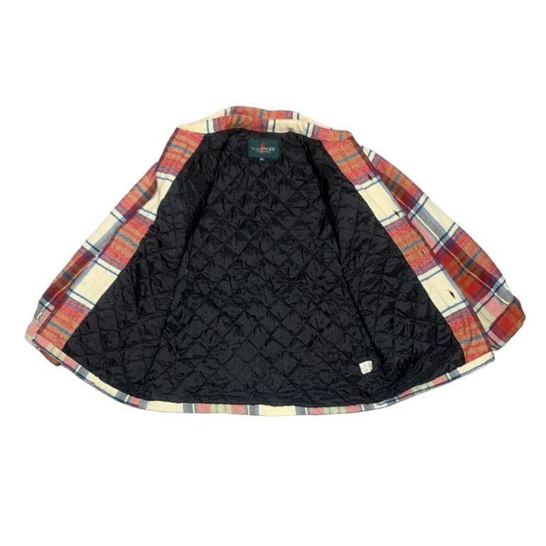 Japanese Brand Vintage 90s Tass Finder Plaid Wool Flannel Shirt Jacket Size US L / EU 52-54 / 3 - 3 Thumbnail