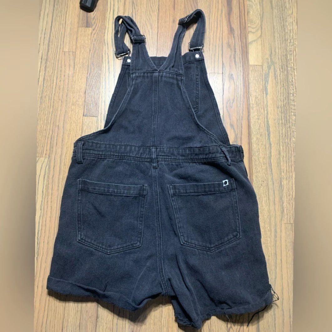 Lazy Oaf Lazy Oaf Black Overalls Shorts Womens S Regular Boyfriend Style Shirt? Size 28" / US 6 / IT 42 - 7 Thumbnail