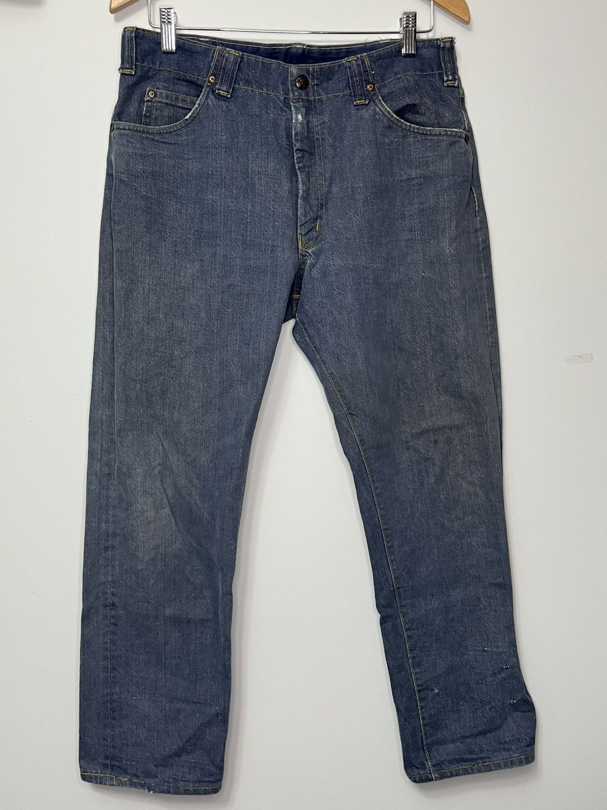 Other Great Western Garments Salvaged Denim Jeans 1950-1960 32x37 Size US 32 / EU 48 - 6 Thumbnail