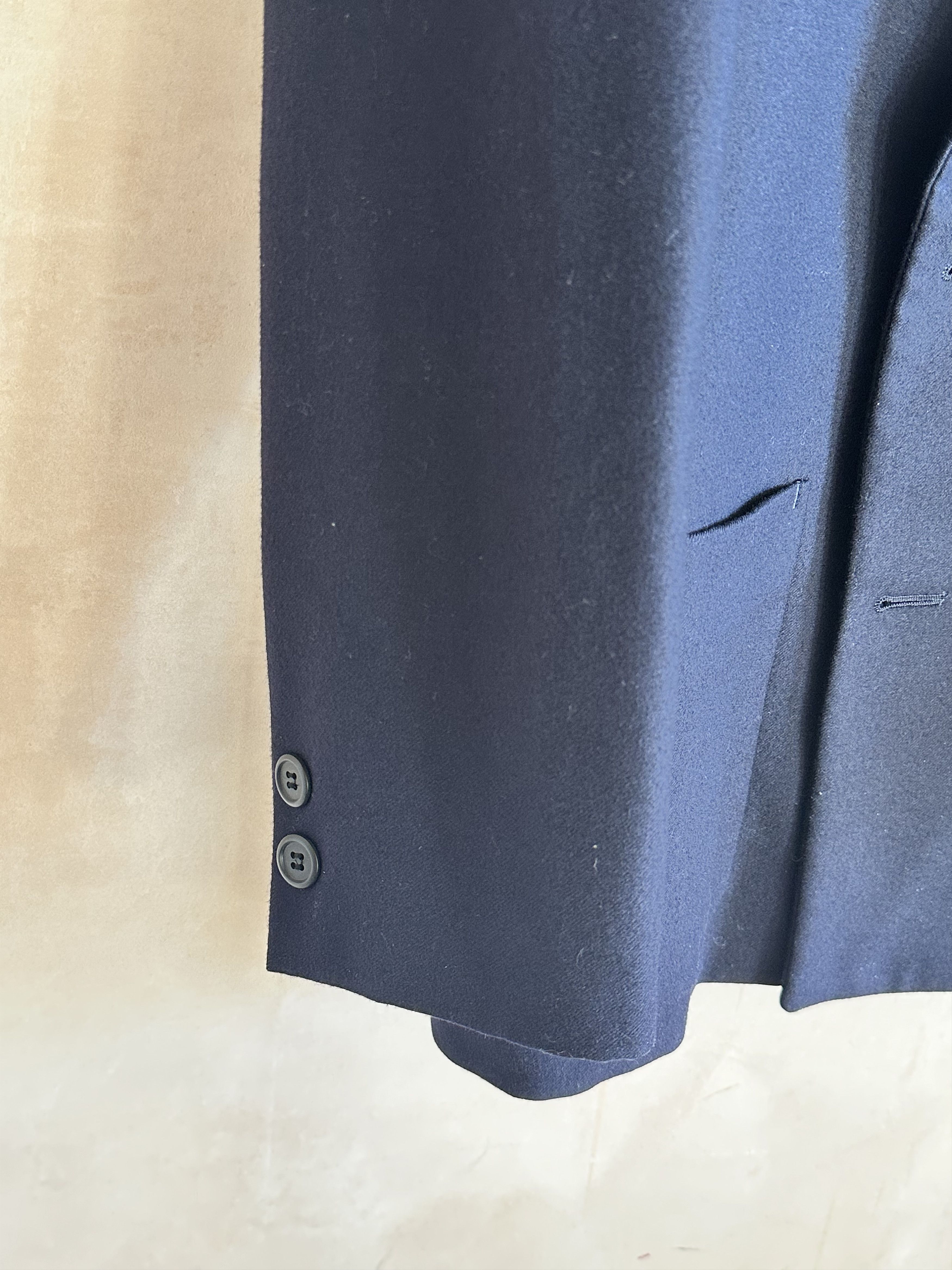 Yohji Yamamoto Yohji Yamamoto Navy Double Breasted Wool Jacket AW09 Railway Size US M / EU 48-50 / 2 - 3 Thumbnail