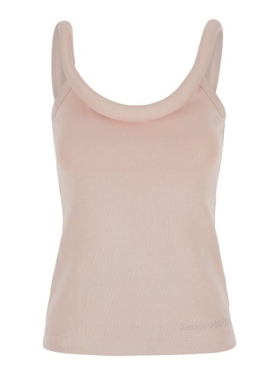 Alexander McQueen ALEXANDER MCQUEEN Women Tops 785597QLADK5119 Pink Size M / US 6-8 / IT 42-44 - 1 Thumbnail