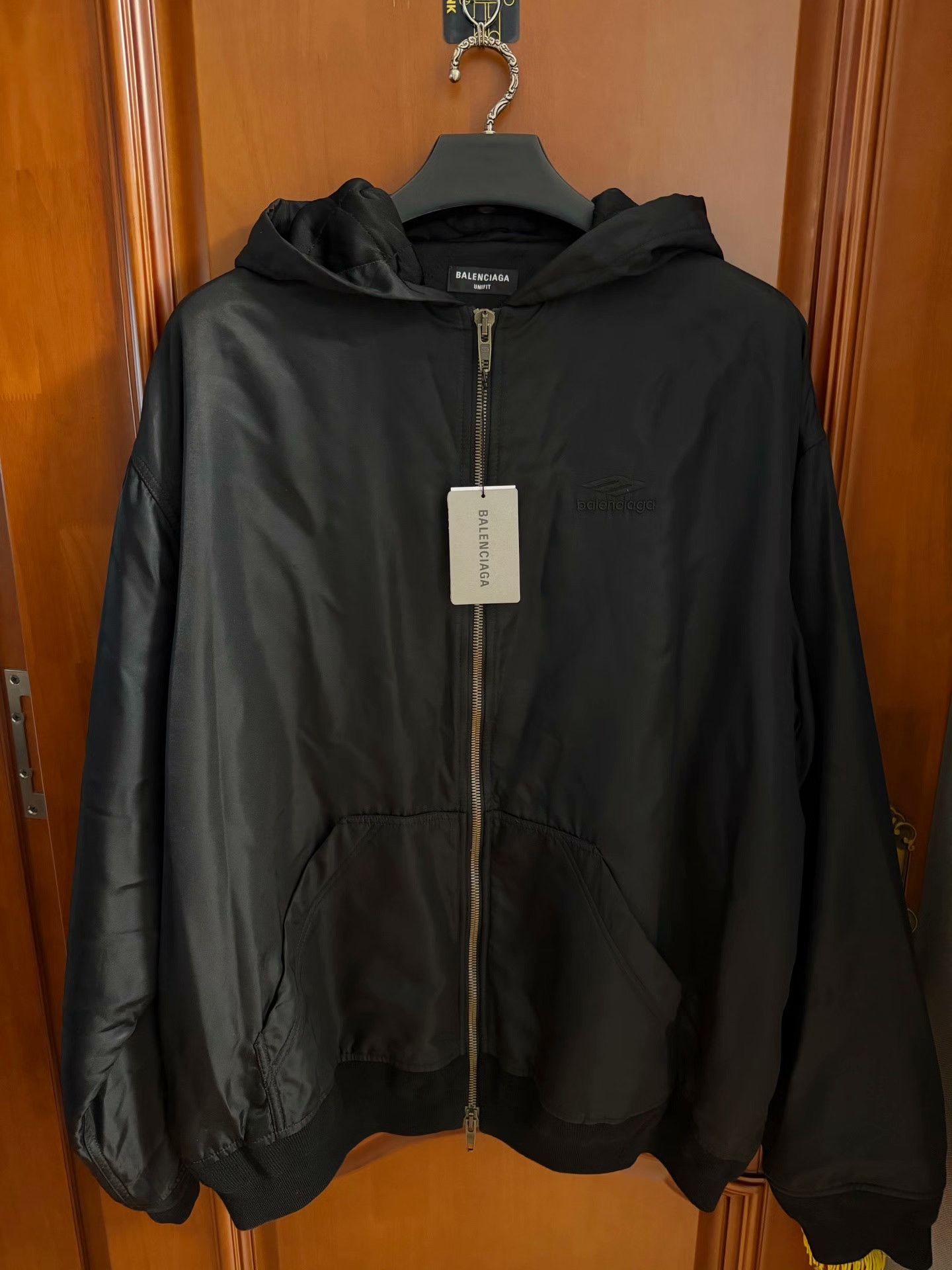 Balenciaga Balenciaga Retro Embroidered Black Jacket XXS Women Size XXS / US 00 / IT 34 - 1 Thumbnail