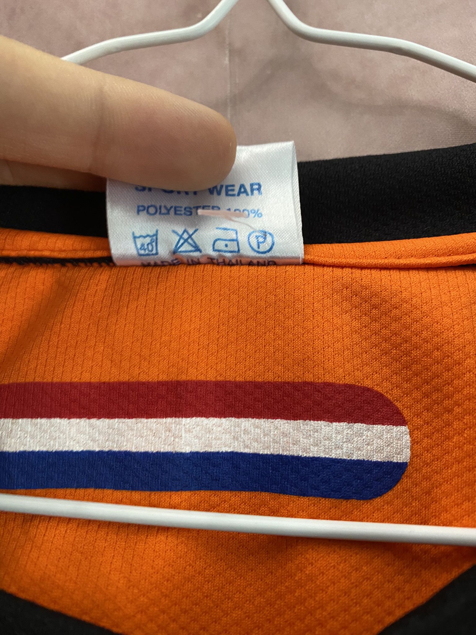 Other NETHERLANDS HOME FOOTBALL SHIRT SOCCER JERSEYW. SNEIJDER Size US L / EU 52-54 / 3 - 4 Thumbnail