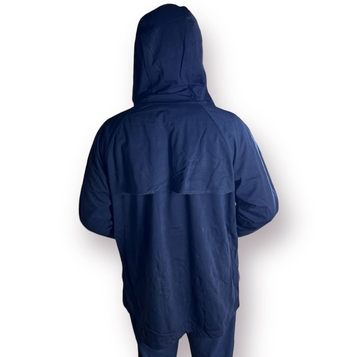 Comme Ca Ism Comme Ca ism navy blue hoodie issey miyake style lightjacket Size US M / EU 48-50 / 2 - 14 Thumbnail