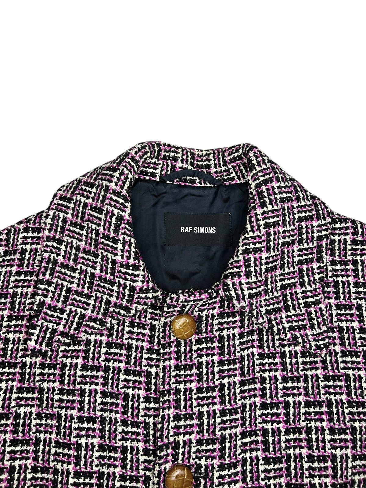 Raf Simons F/W 15 Tweed Coat Size US S / EU 44-46 / 1 - 4 Thumbnail