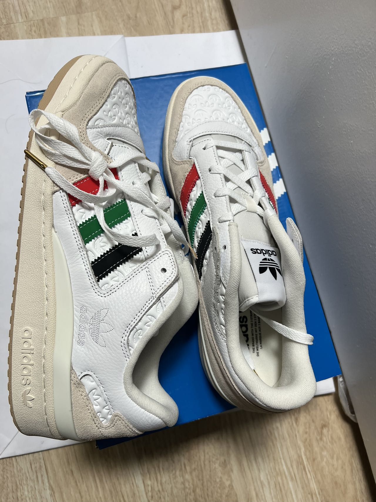 Adidas adidas Originals Forum Low CL Size US 13 / EU 46 - 1 Thumbnail