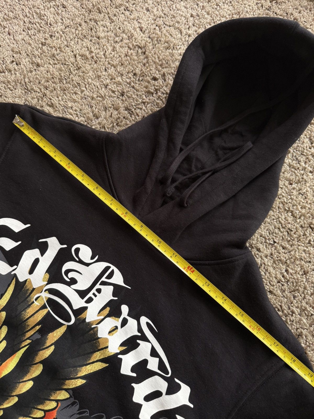 Ed Hardy Ed Hardy big 3D print tatto Hoodie M size Size US M / EU 48-50 / 2 - 5 Thumbnail