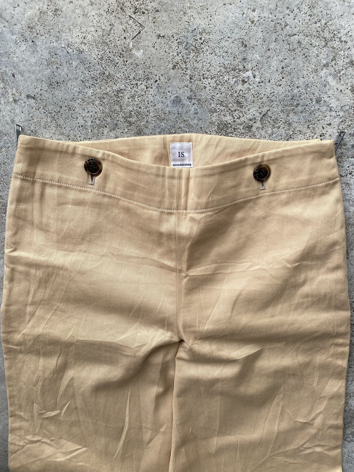 Issey Miyake × Japanese Brand Sick Design🔥Wide Pants 2 Side Zipper Size US 29 - 9 Thumbnail