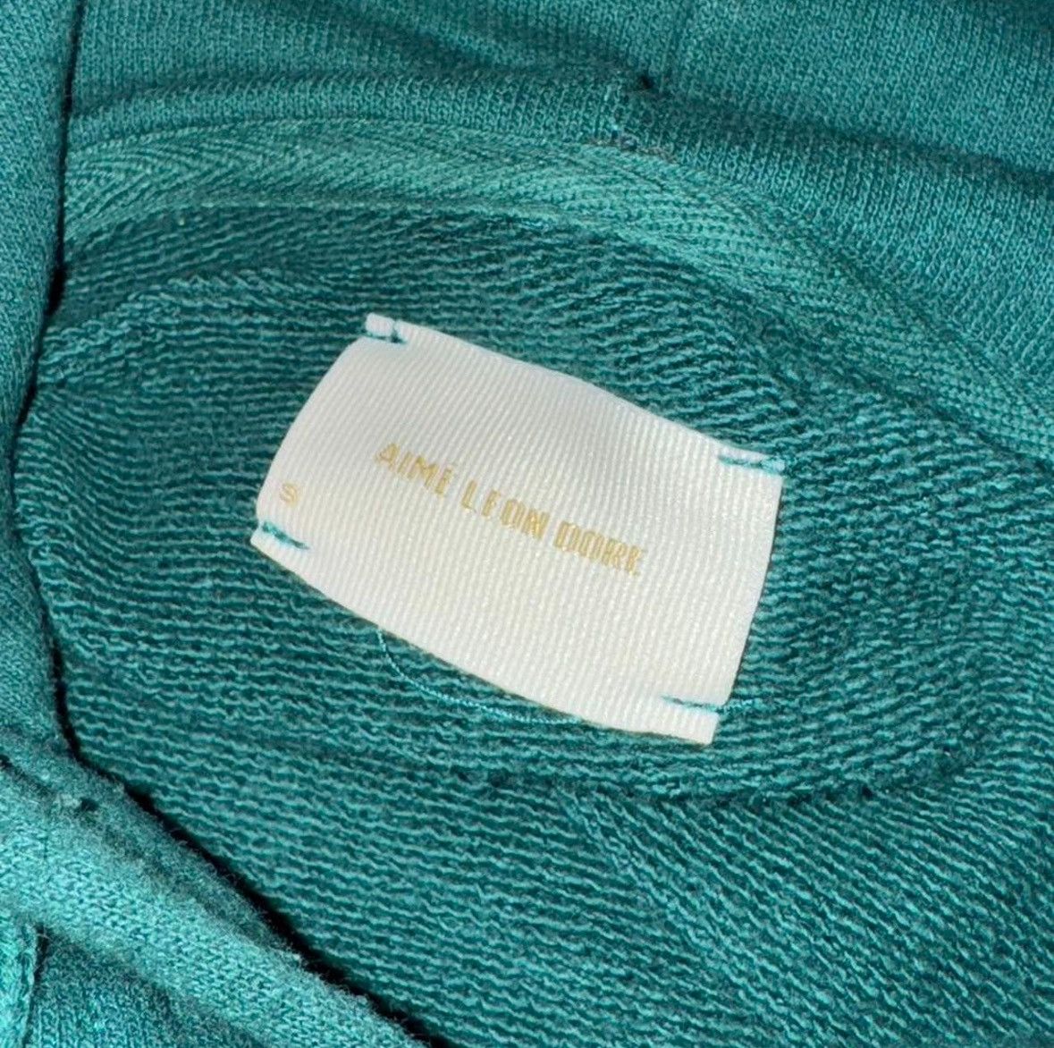 Aime Leon Dore Aime Leon Dore Green Spellout Hoodie Size US S / EU 44-46 / 1 - 4 Thumbnail