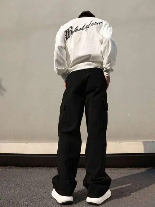 Japanese Brand Y2K DRIP CARGO sweatpants Size US 32 / EU 48 - 1 Thumbnail