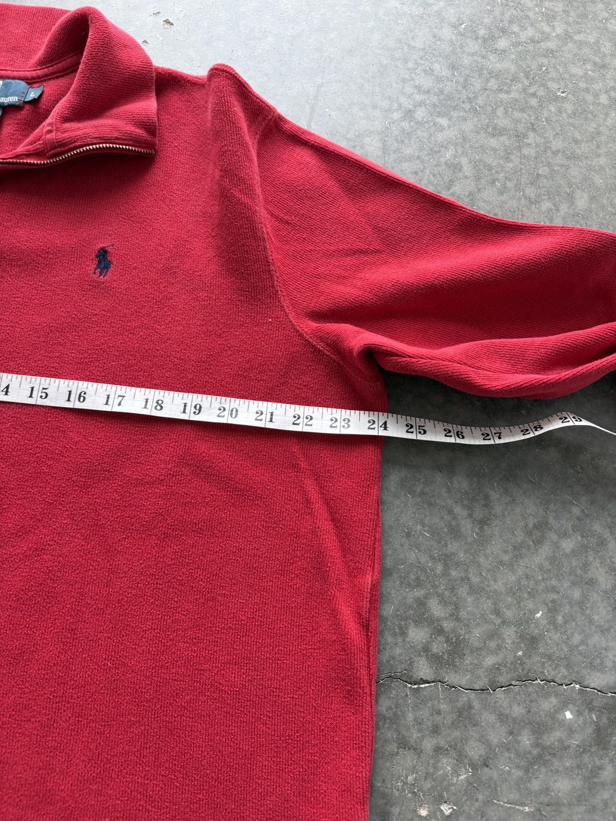 Polo Ralph Lauren Vintage Y2K Polo Ralph Lauren Quarter Zip Sweatshirt Size US L / EU 52-54 / 3 - 4 Thumbnail