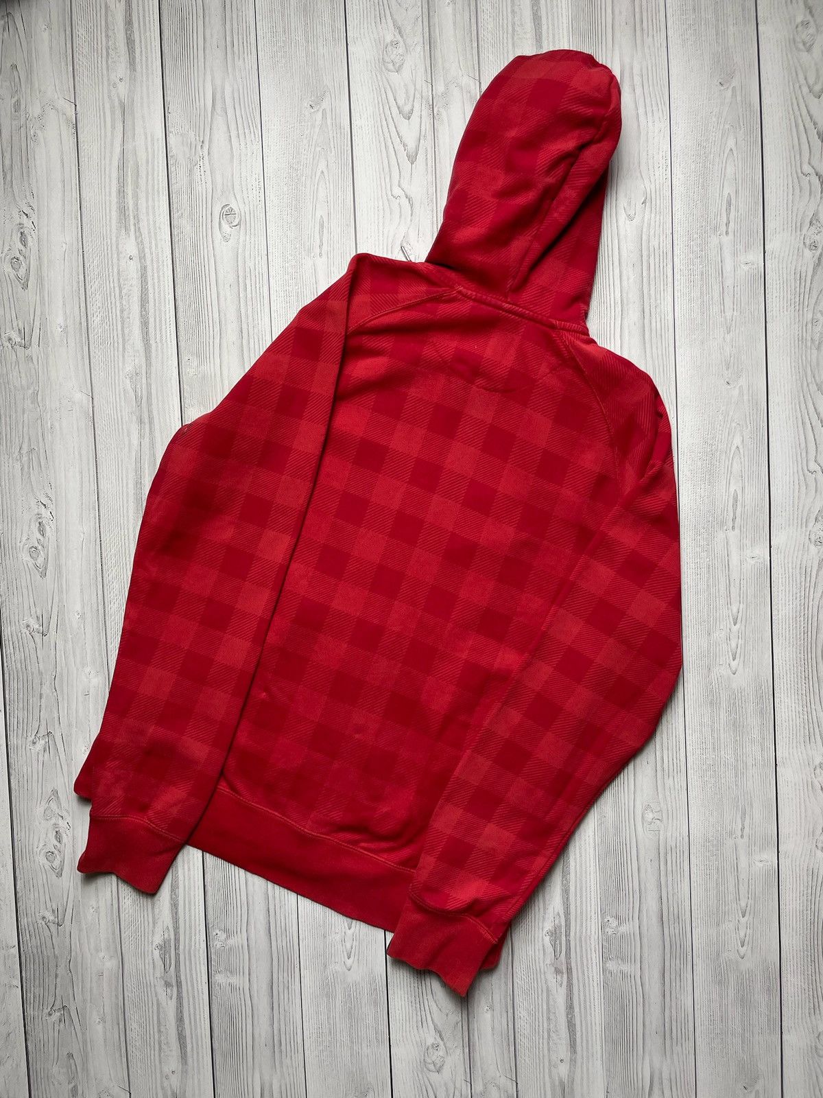Nike Manchester united zip up hoodie size L large soccer red Size US L / EU 52-54 / 3 - 9 Thumbnail