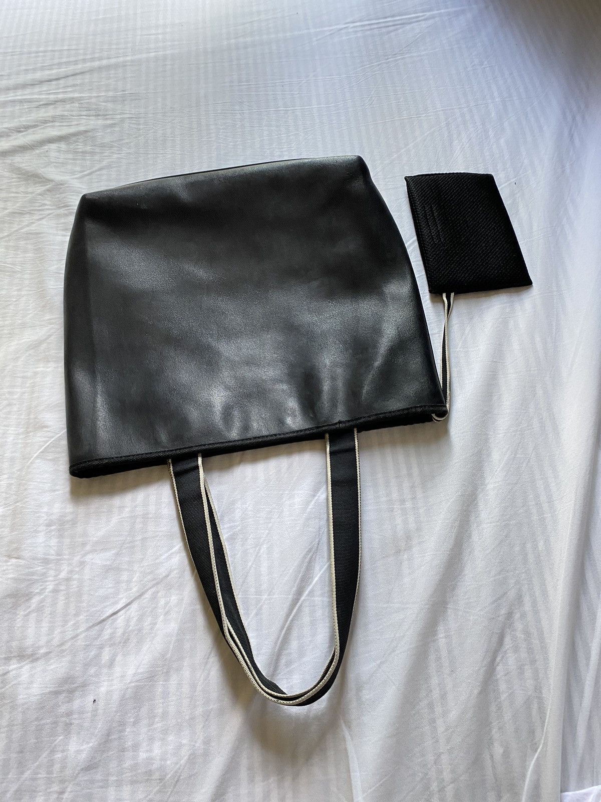 Miu Miu MIU MIU black leather tote bag Size ONE SIZE - 2 Thumbnail