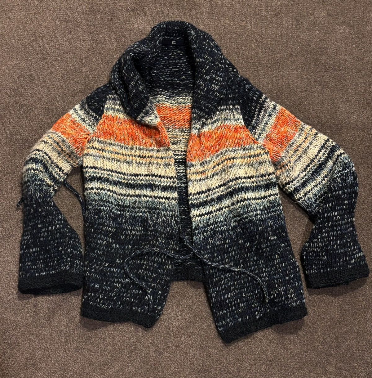 45rpm Wool Cotton Alpaca Gradient Cardigan Size US S / EU 44-46 / 1 - 1 Thumbnail