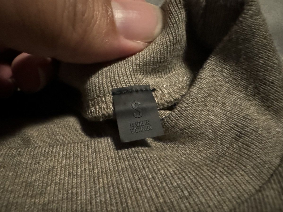 Essentials × Fear of God Essentials FOG Jersey Crewneck T-Shirt Heather Grey Size S Size US S / EU 44-46 / 1 - 8 Thumbnail