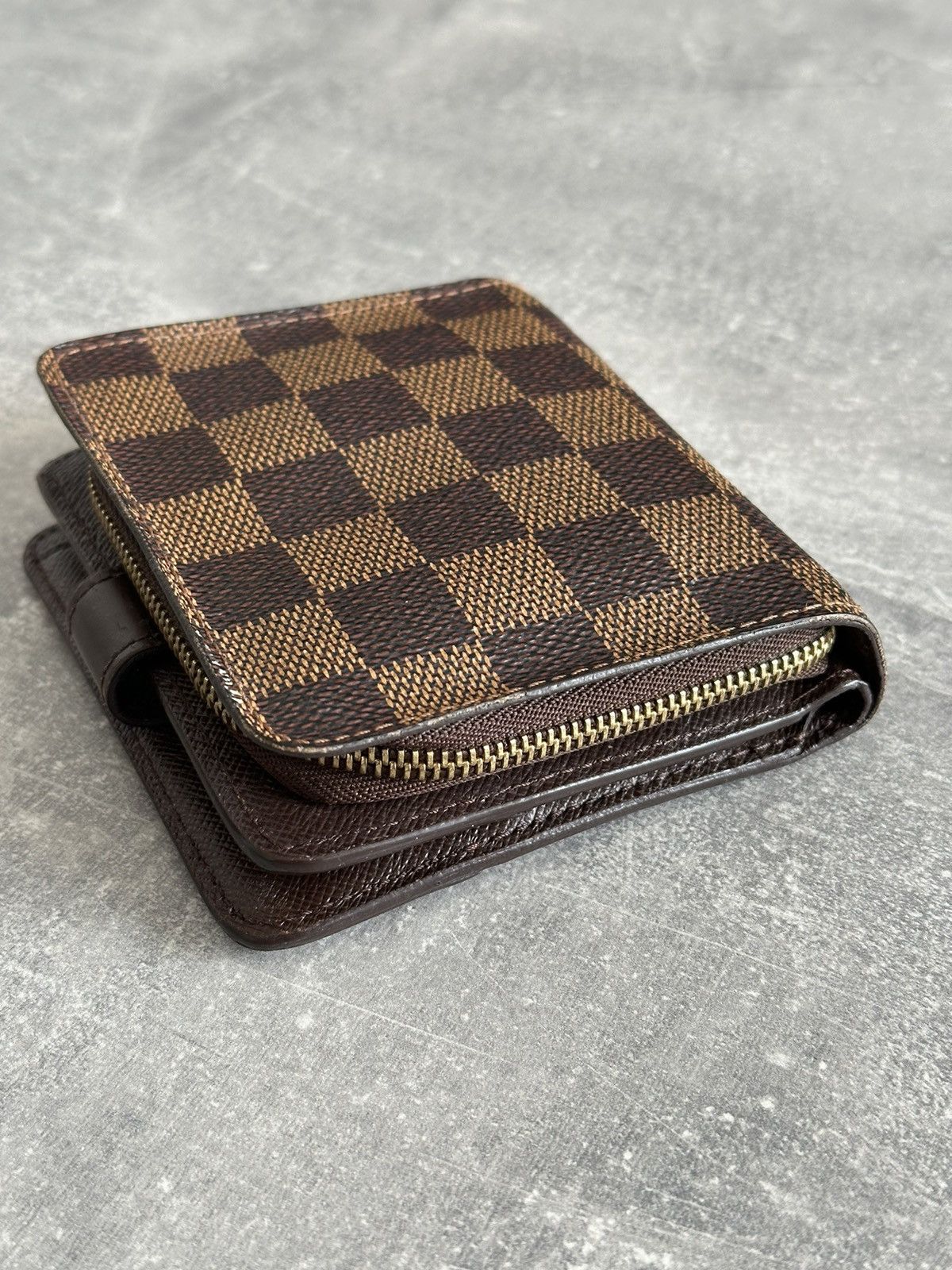 Louis Vuitton Louis Vuitton Threefold Damier Ebene Compact Zippy Wallet Size ONE SIZE - 11 Thumbnail