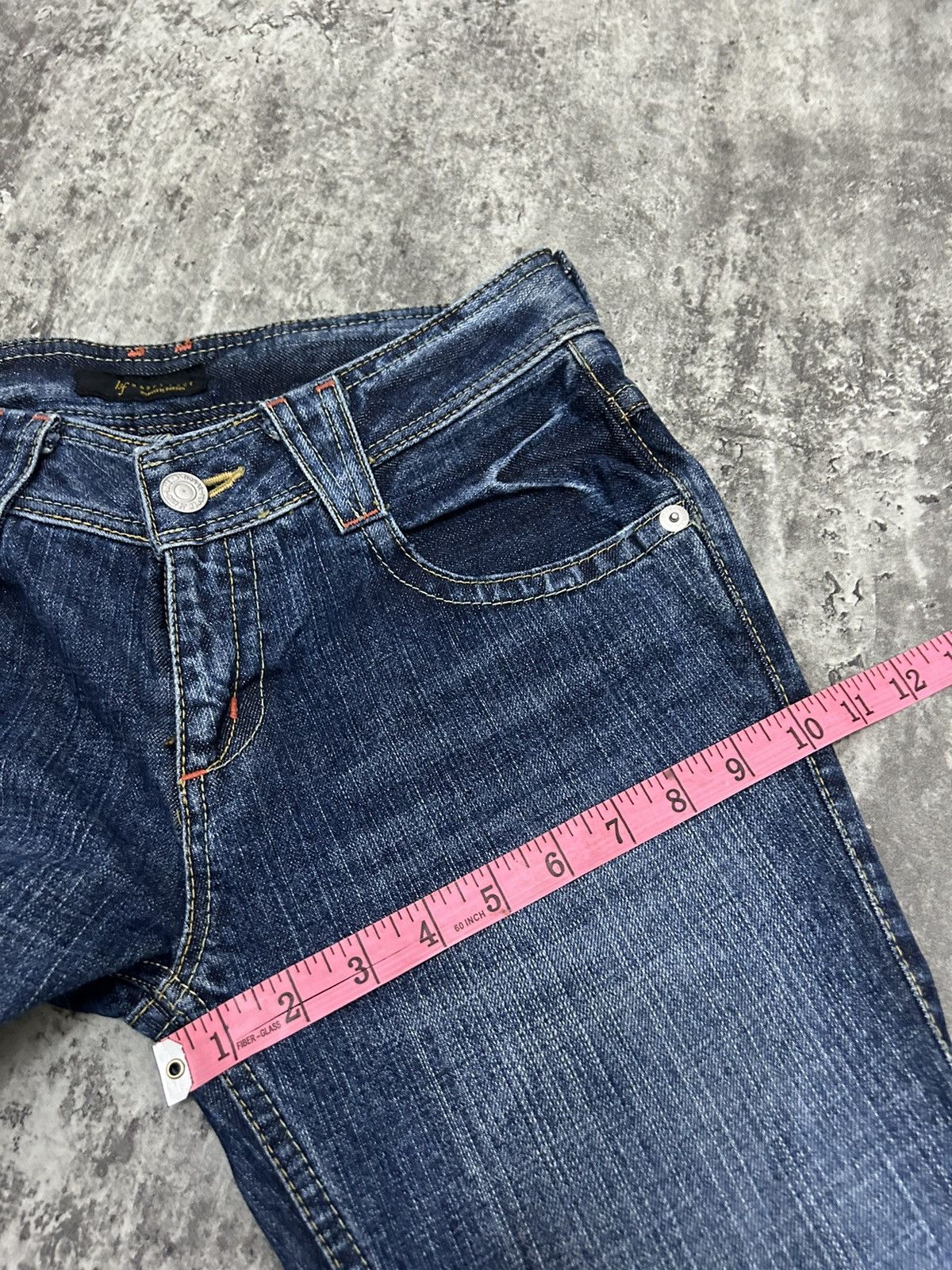 If Six Was Nine × Japanese Brand × Le Grande Bleu (L.G.B.) Happy Face Bobson japan Flare jeans Size US 30 / EU 46 - 13 Thumbnail