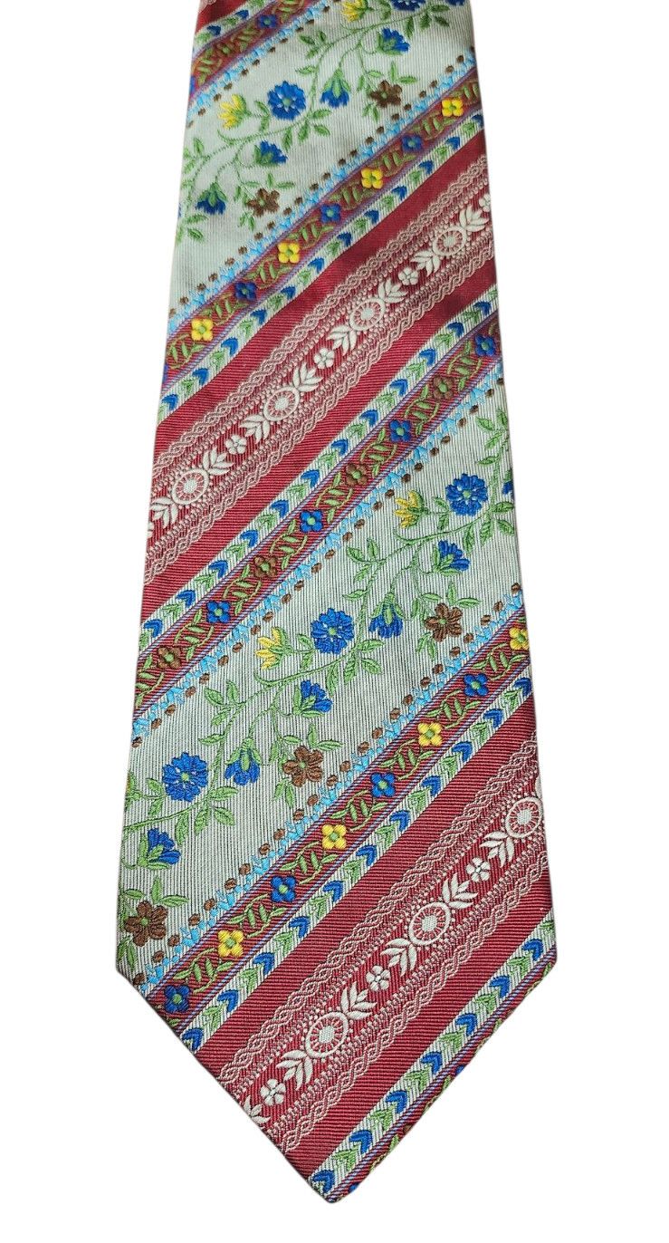 Kenzo Kenzo Men Accessories Floral Tie Made In Italy Size ONE SIZE - 5 Thumbnail
