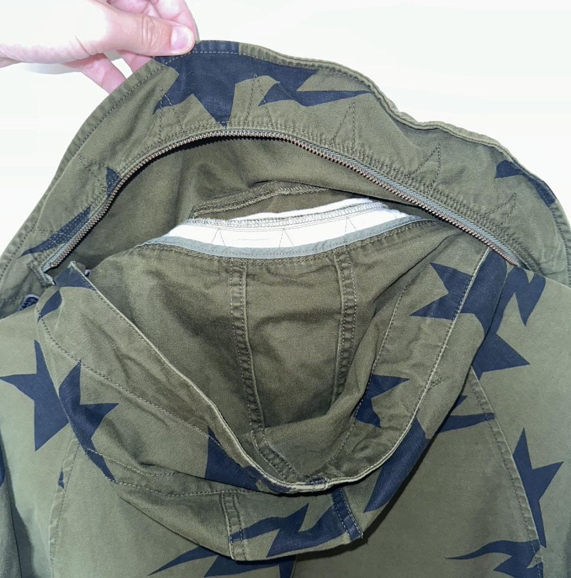 Bape Vintage Military Bapesta Star Logo Jacket Size US L / EU 52-54 / 3 - 6 Thumbnail