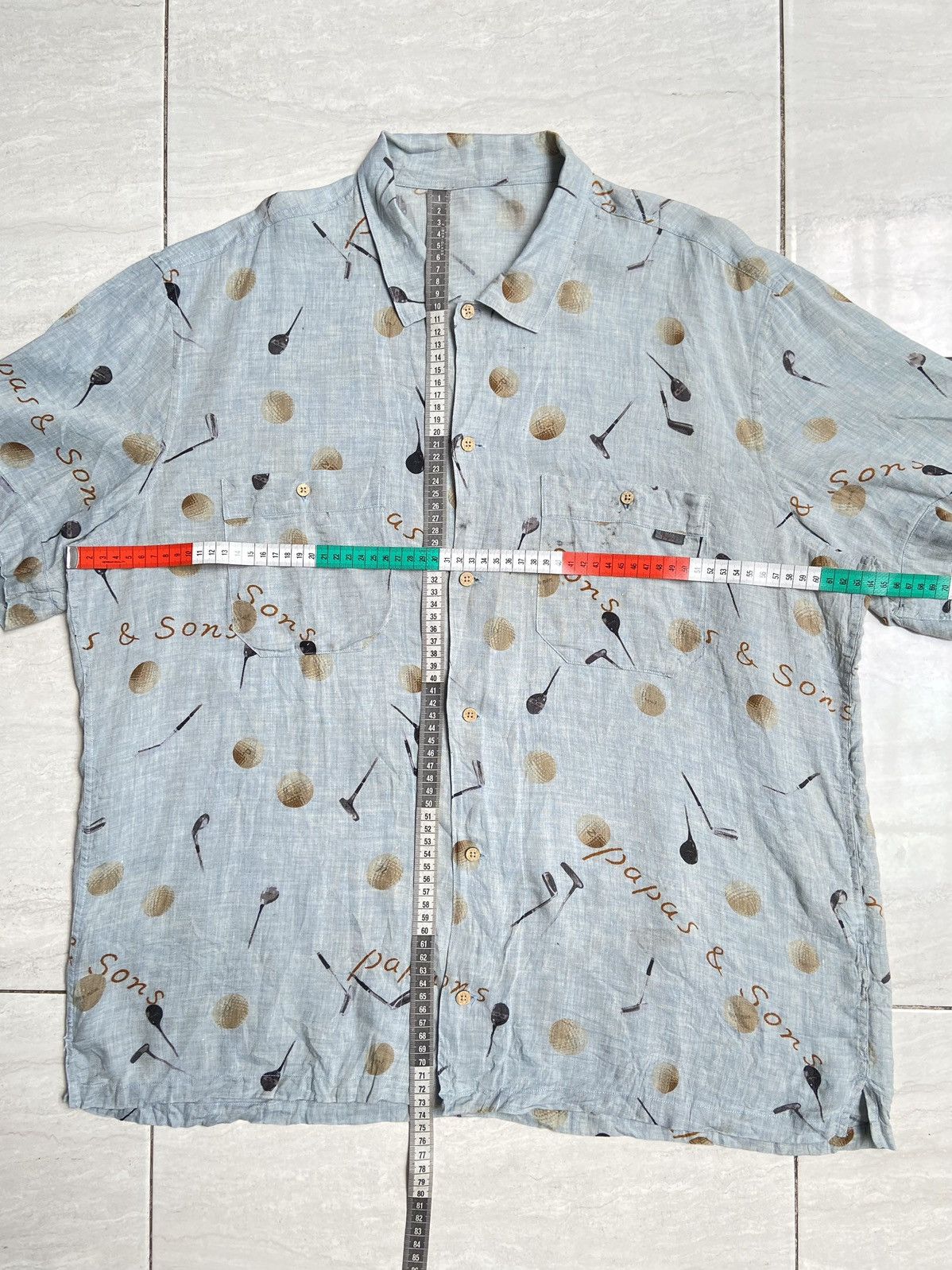 Mademoiselle Non Non PAPAS ISLAND Motive Shirt Size US XL / EU 56 / 4 - 2 Thumbnail