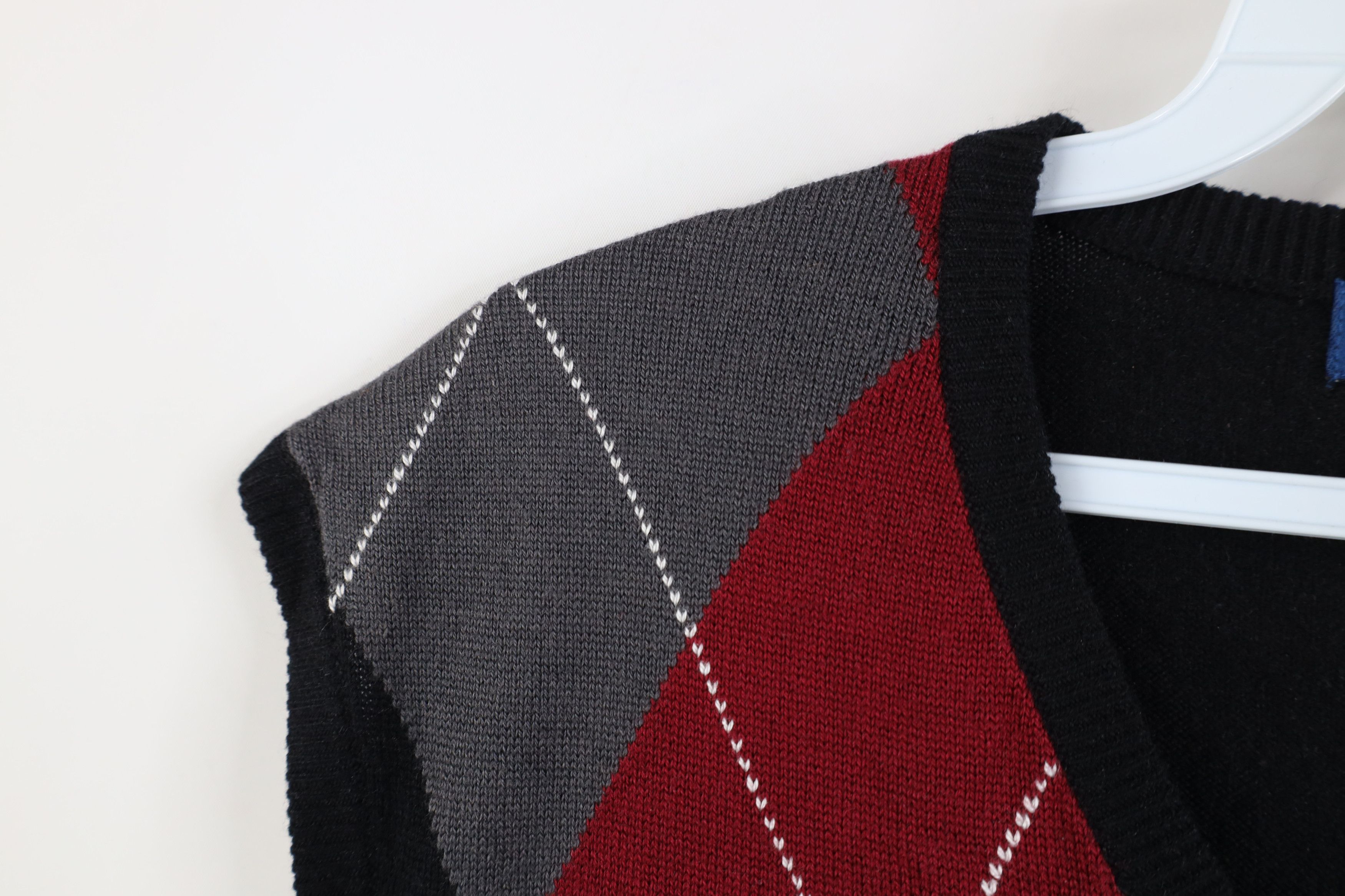 Vintage Vintage Y2K Streetwear Silk Cashmere Knit Sweater Vest Size US L / EU 52-54 / 3 - 4 Thumbnail