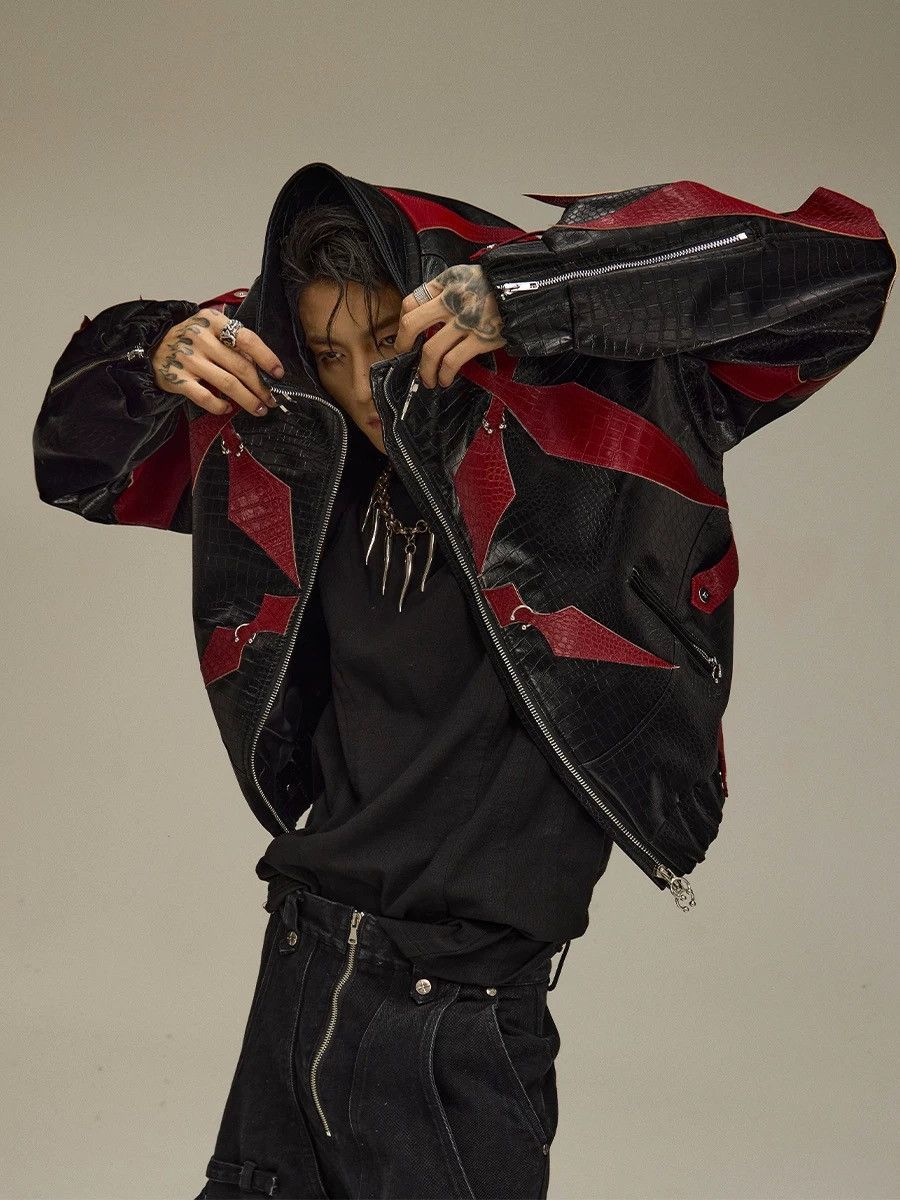 Designer × Japanese Brand FLYERRER Four-Pointed Star Rivet Faux Size XL / US 12-14 / IT 48-50 - 2 Thumbnail