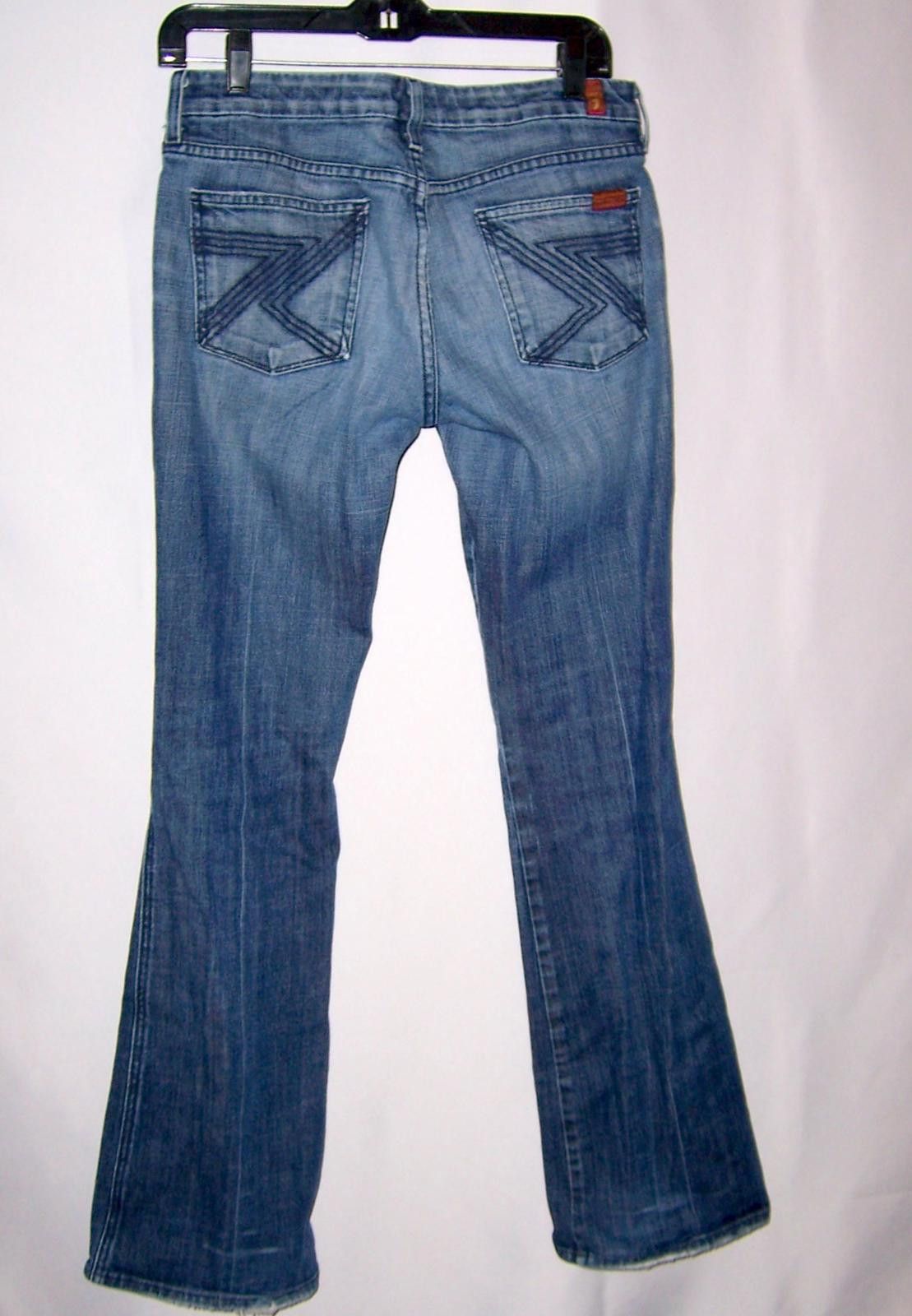 7 For All Mankind 7 For All Mankind Flynt Boot Cut Jeans Women's 29" -Low Rise Size 29" - 2 Thumbnail