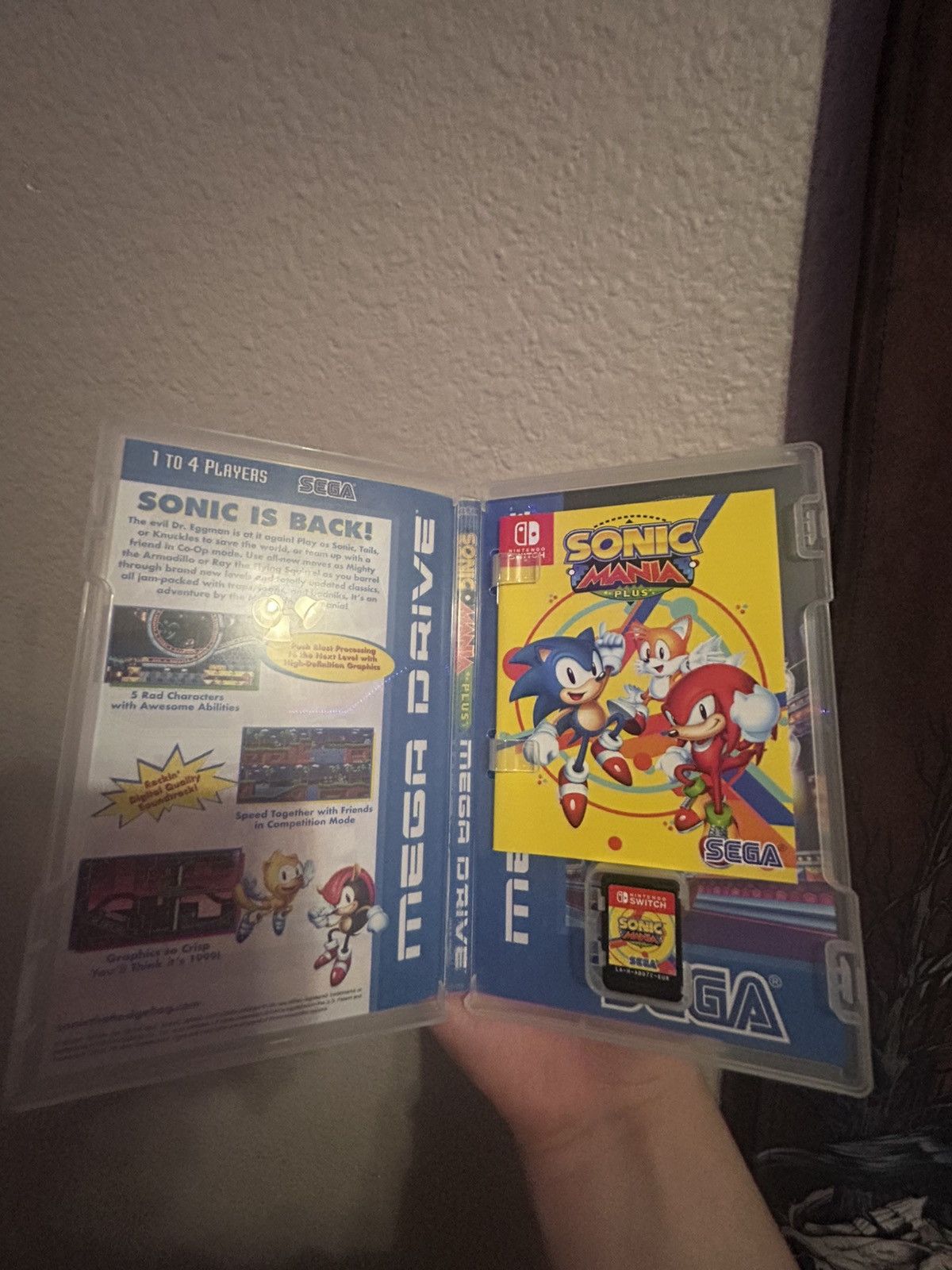 Nintendo CIB Nintendo Switch Sonic Mania Plus PAL Size ONE SIZE - 3 Thumbnail