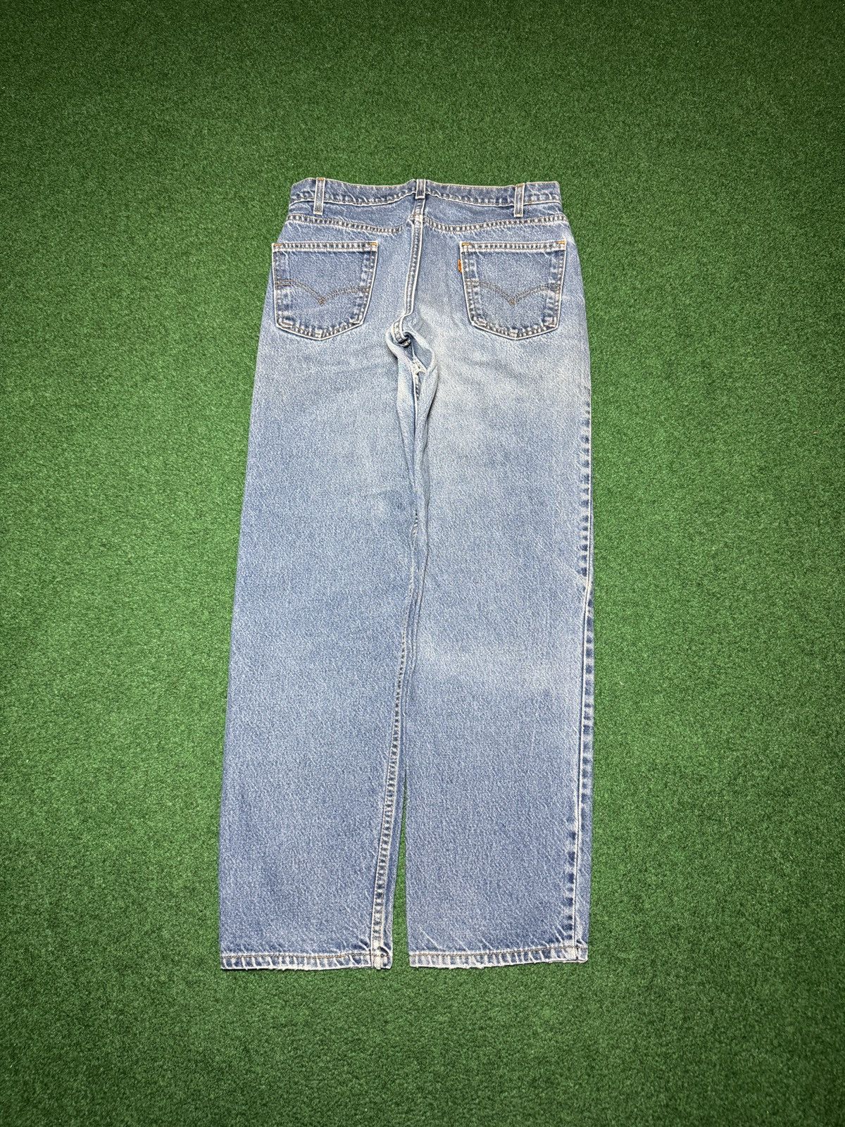Levi's Vintage Clothing Levis 550 32x32 Relaxed Wide Leg Vintage 90s Grunge Jeans Size US 32 / EU 48 - 2 Thumbnail