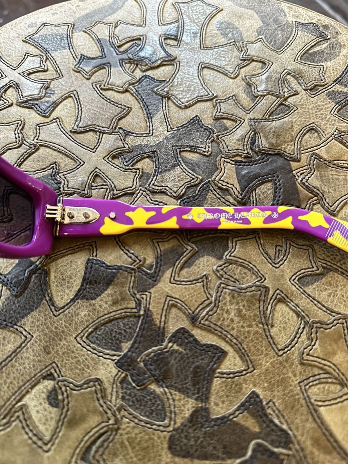 Chrome Hearts CHROME HEARTS PINK ZELDA SUNGLASSES Size ONE SIZE - 3 Thumbnail