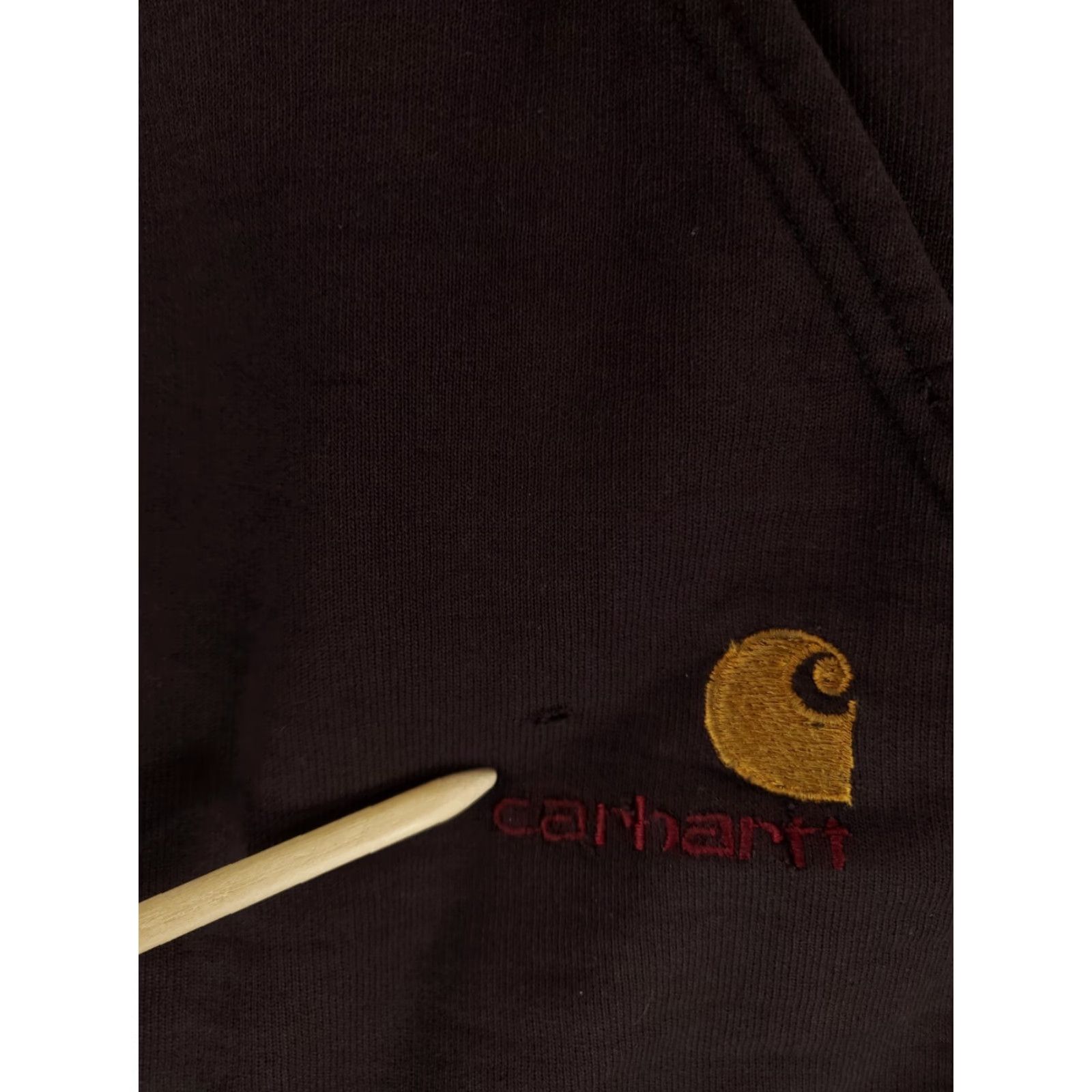 Carhartt VINTAGE Carhartt Hoodie Sweatshirt VTG Thermal Lined Full Zip Jacket Brown Mens XXL Size US XXL / EU 58 / 5 - 3 Thumbnail