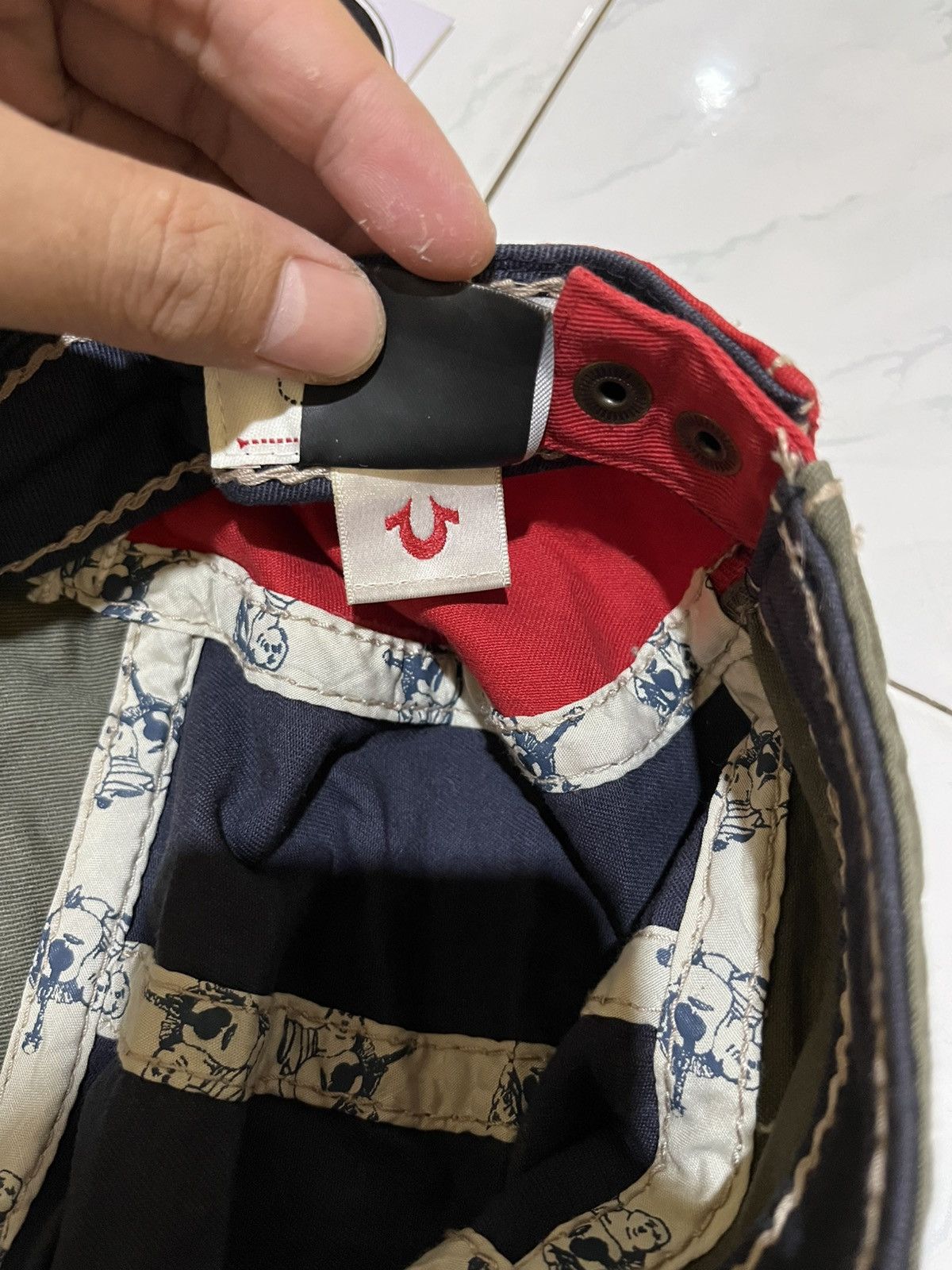 True Religion 🔥 Very Rare!!! Vintage 5 Panel True Religion Distressed Hats Size ONE SIZE - 10 Thumbnail