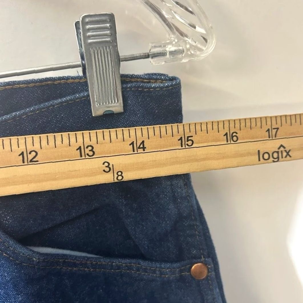 Wrangler VINTAGE Wrangler Western Cowboy Straight Leg Blue Denim Jeans Men's Size 30x30 Size US 30 / EU 46 - 4 Thumbnail