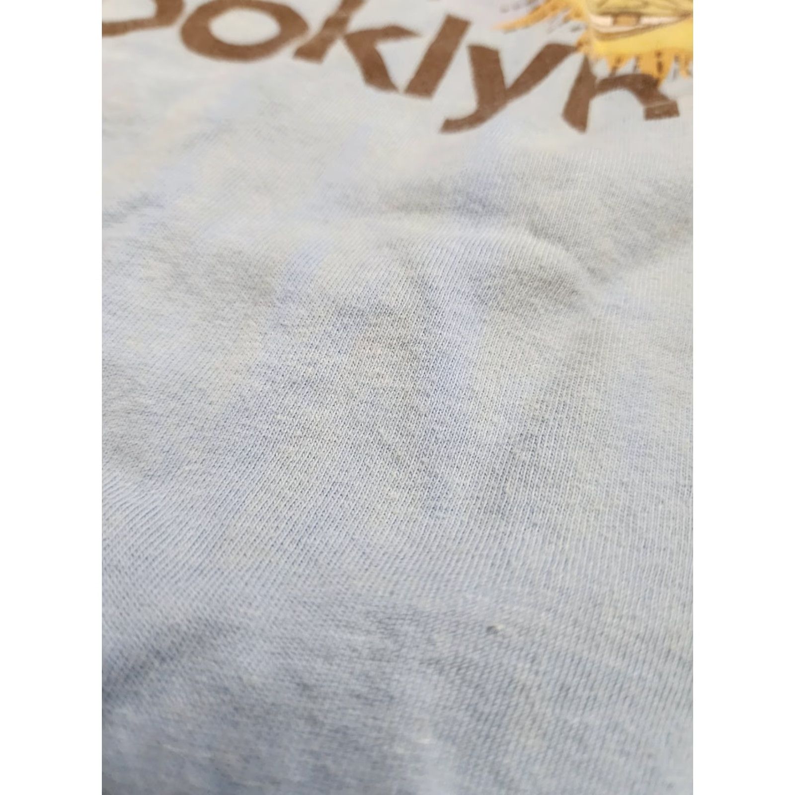 Fanci Club Vintage 90s Fan Club Brooklyn New York Funny T-Shirt Men 3XL Small Fit Cotton Blue Size US XXL / EU 58 / 5 - 2 Thumbnail
