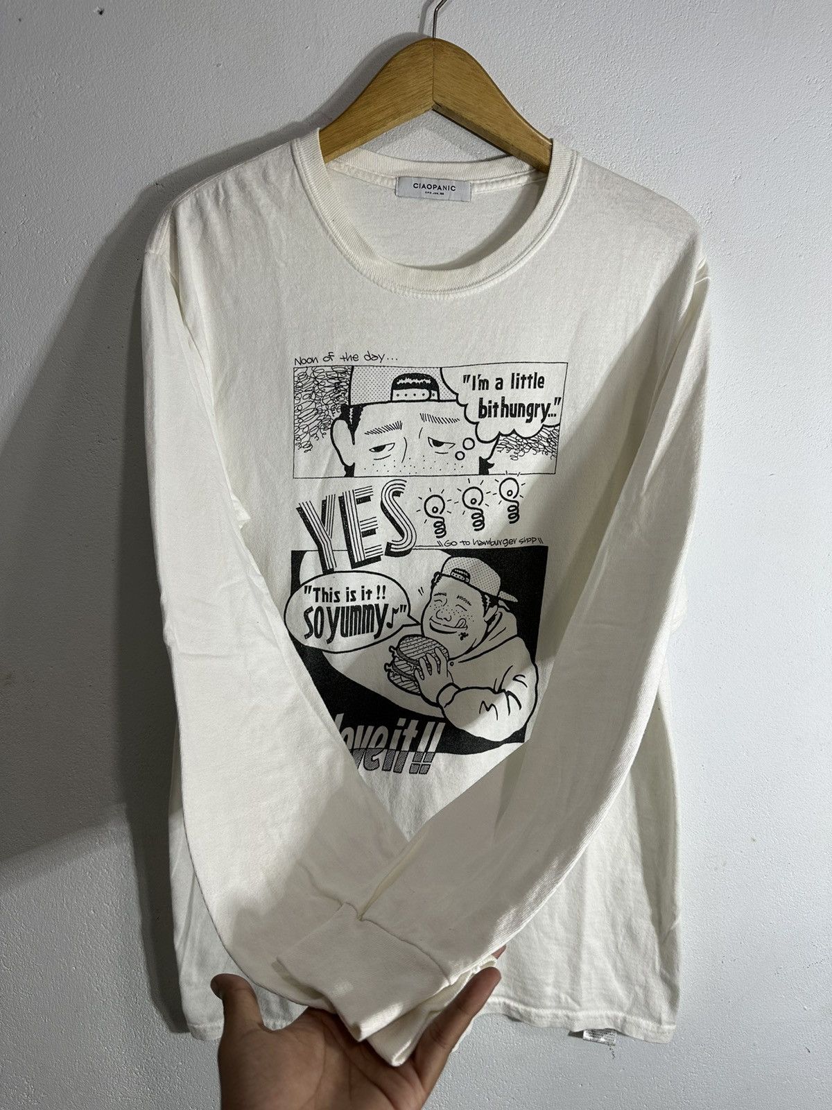 20471120 ARCHIVE CIOPANIC NOON OF THE DAY LONG SLEEVE TEE Size US M / EU 48-50 / 2 - 4 Thumbnail