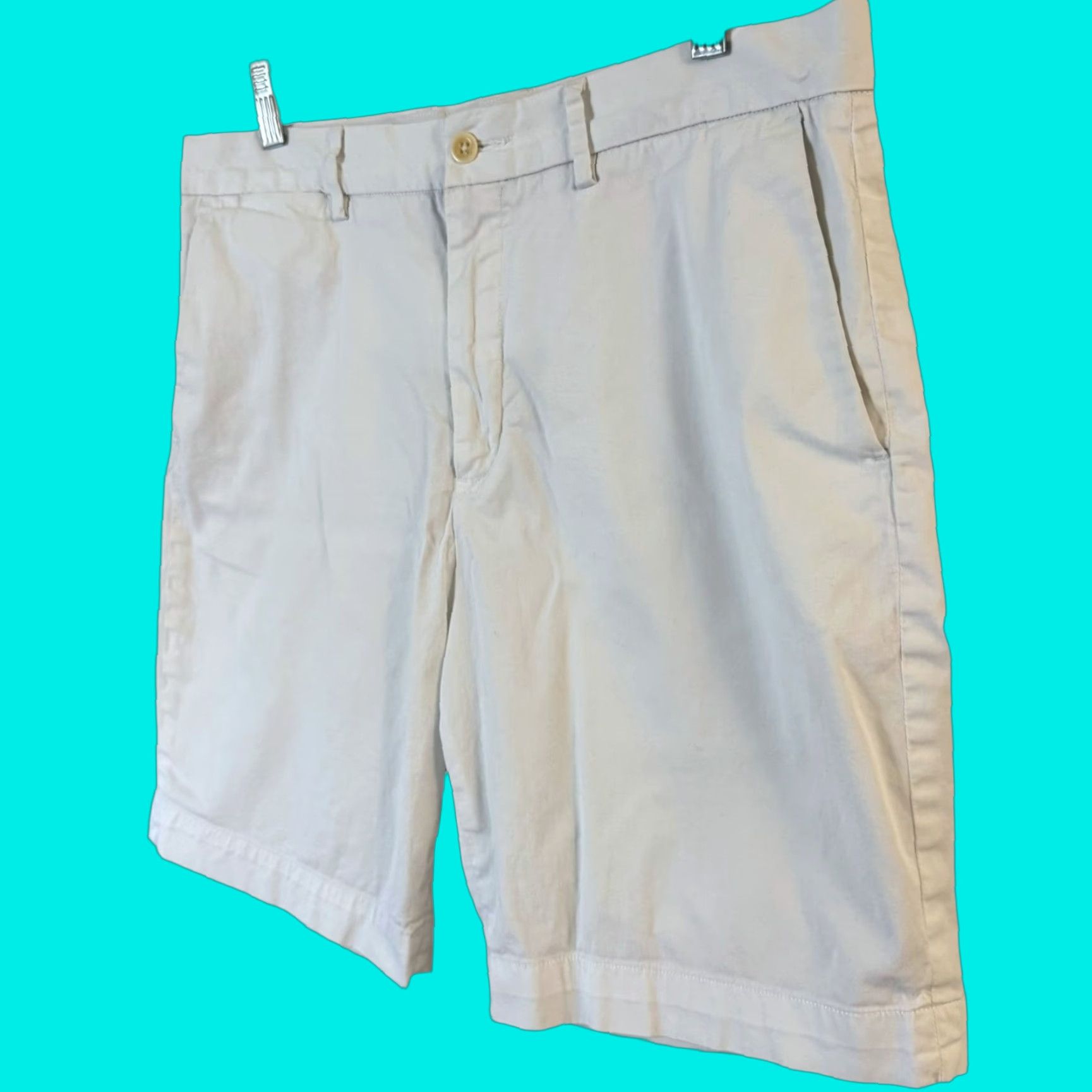 Polo Ralph Lauren Polo Ralph Lauren Chino Short White Stretch Classic-Fit Men 33 Vacation Casual Preppy Size US XS / EU 42 / 0 - 1 Thumbnail