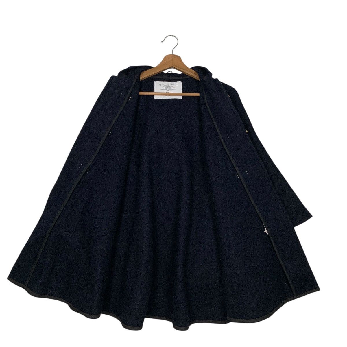 Fidelity FIDELITY by Gerald & Stewart Hooded Duffle Coat #2920-C132 Size US L / EU 52-54 / 3 - 13 Thumbnail