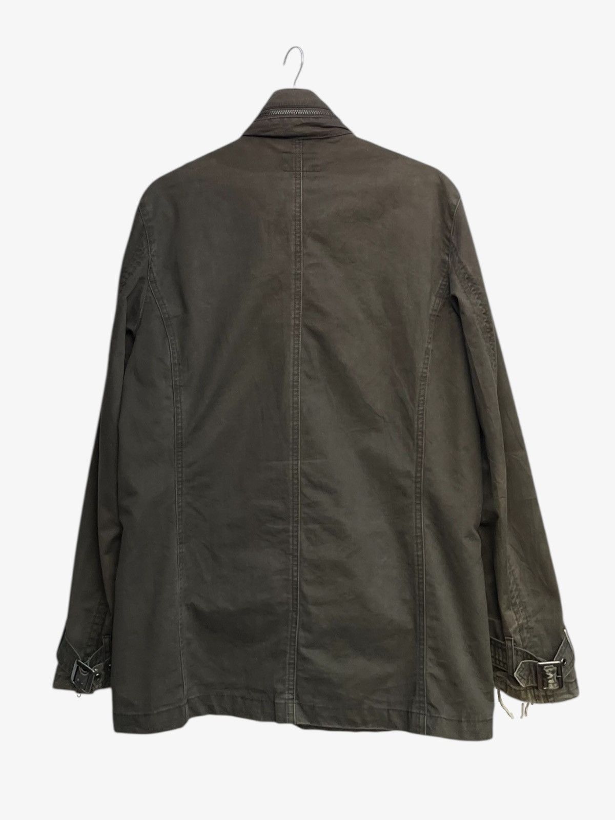 Tornado Mart Faded Distressed Anti Label Jeans Multipocket Utility Jacket Size US M / EU 48-50 / 2 - 4 Thumbnail