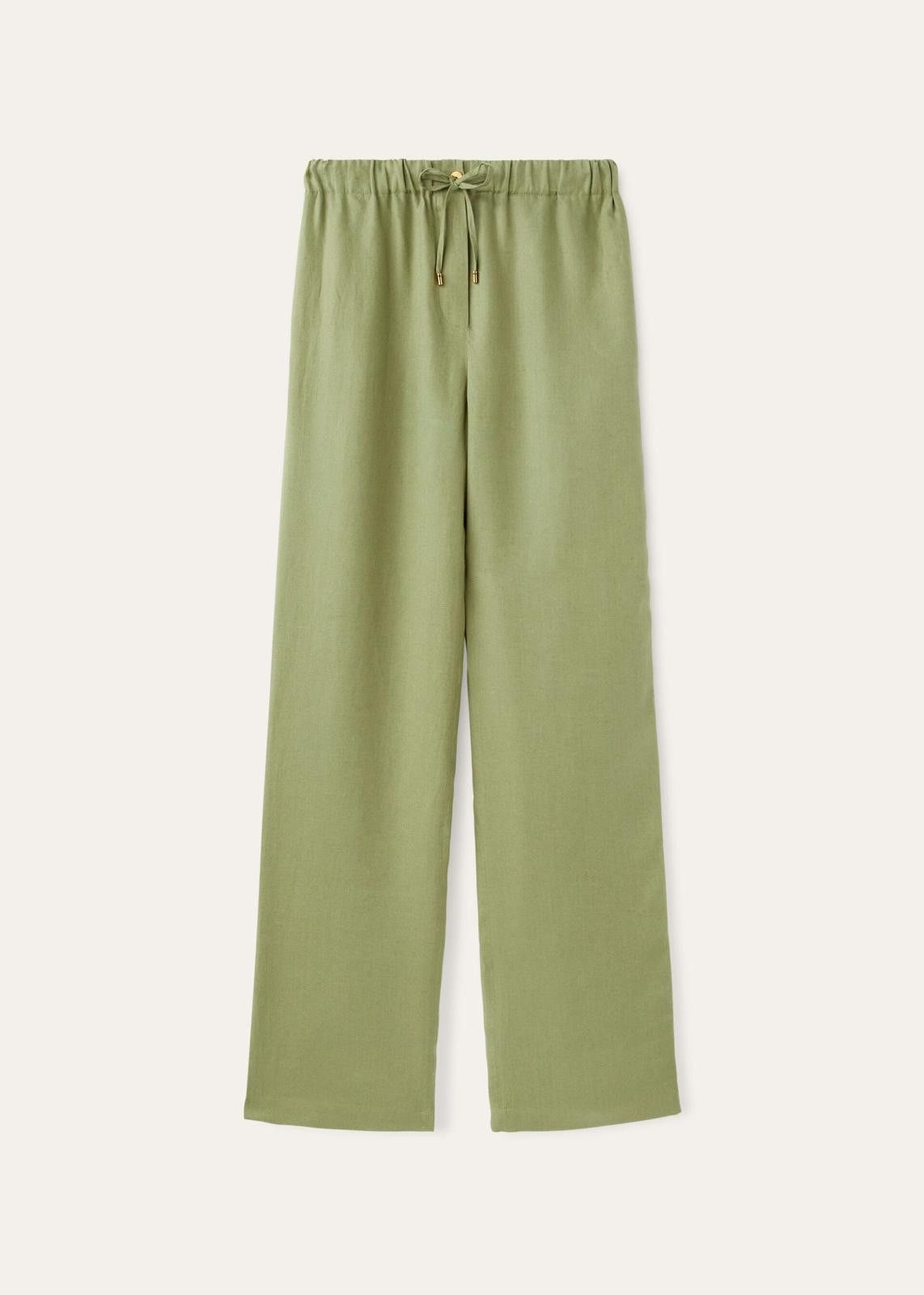 Loro Piana o1srvl11e0425 FAN8466 Helios Pant in Green Size 30" / US 8 / IT 44 - 1 Thumbnail