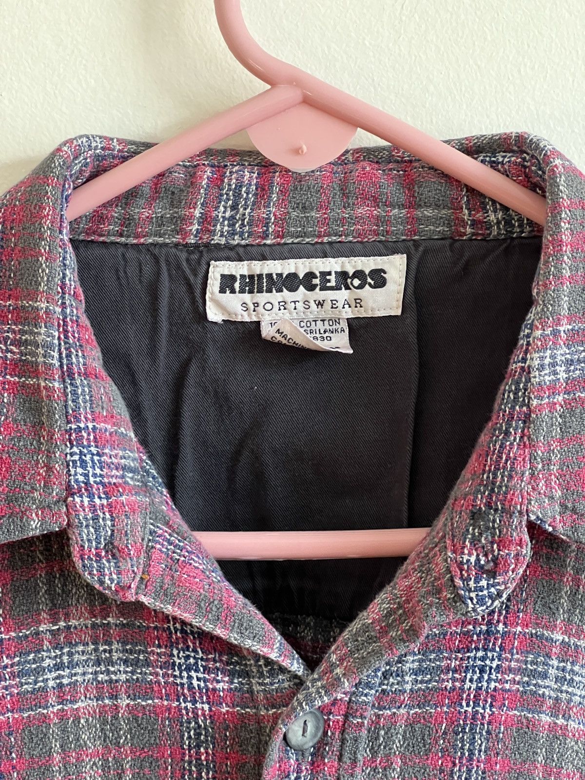 Vintage Vintage Heavy Cotton Button Down Shirt Size US L / EU 52-54 / 3 - 5 Thumbnail