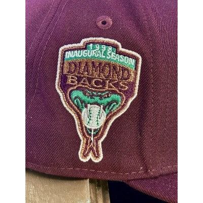 New Era Arizona Diamondbacks Hat Club Merlot 59FIFTY 7 5/8 Green UV Size ONE SIZE - 2 Thumbnail