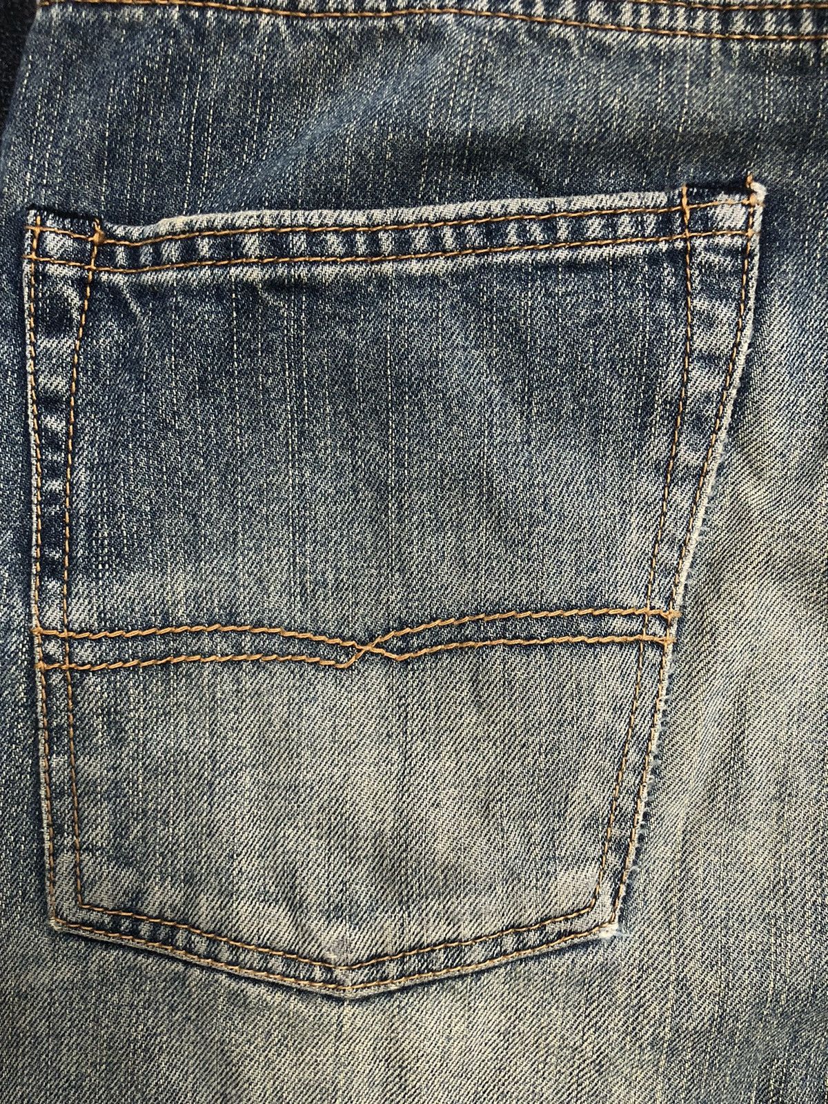Hysteric Glamour Vintage GL Heart Mud Washed Distressed Jeans Size US 32 / EU 48 - 14 Thumbnail