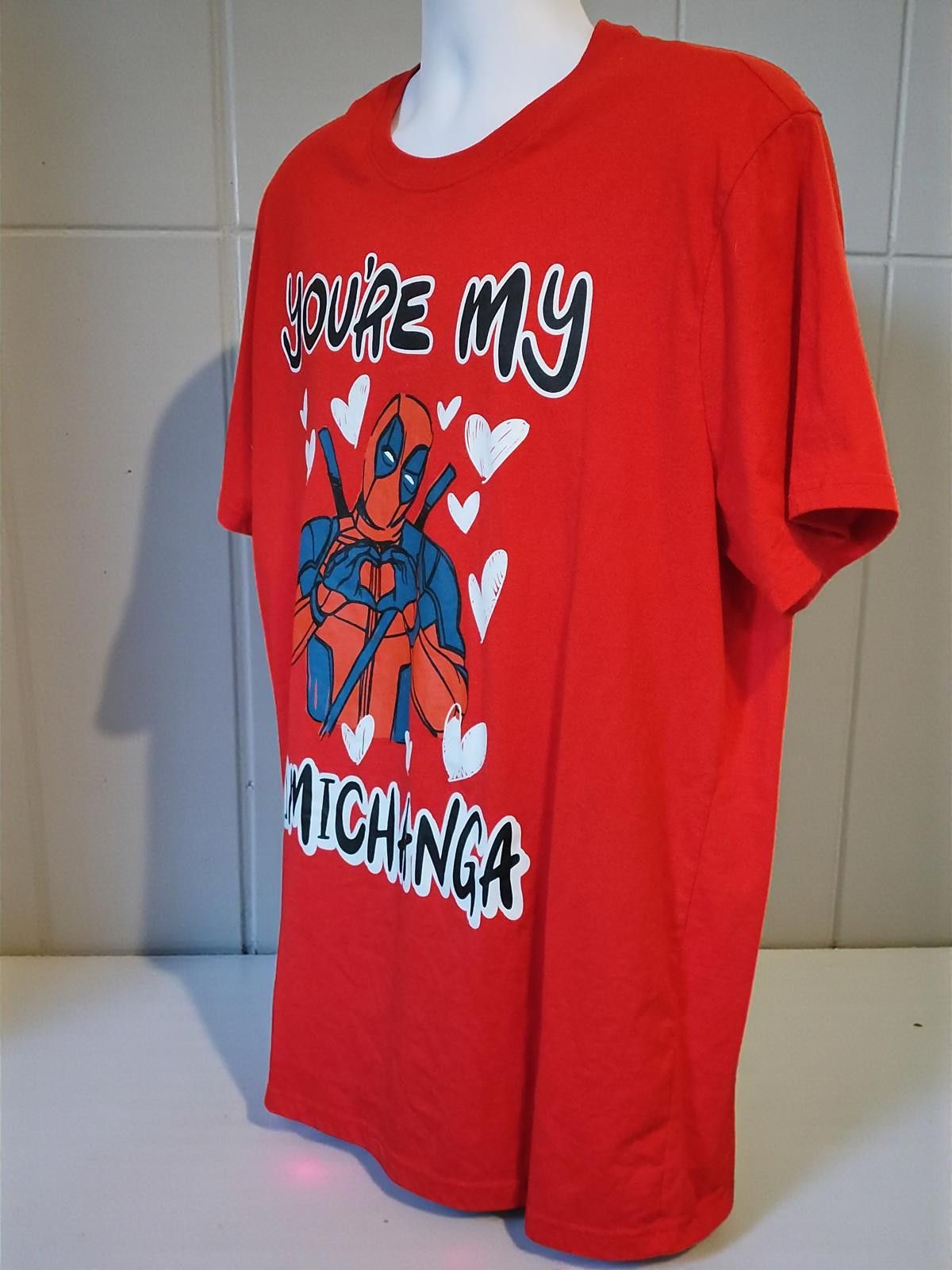 Marvel Comics Marvel Deadpool 'Chimichanga' Graphic Tee Size 2XL Size ONE SIZE - 5 Thumbnail