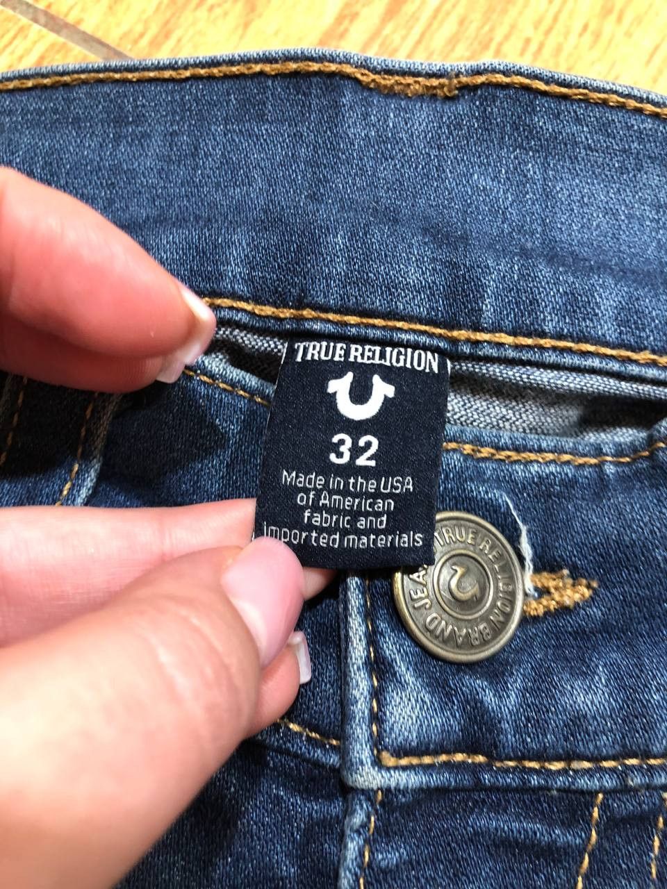 True Religion TRUE RELIGION Mid Rise Super Skinny Jeans Size US 32 / EU 48 - 2 Thumbnail