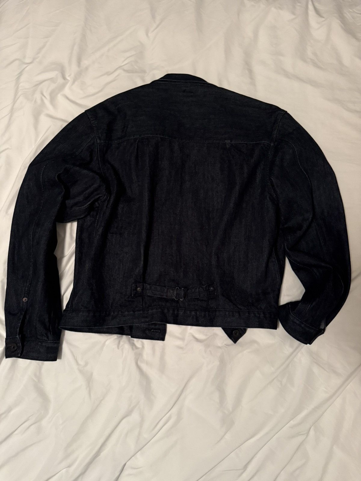 Kapital Kapital 14oz Denim 1st Jacket (Black Thread Version) Size US XL / EU 56 / 4 - 4 Thumbnail
