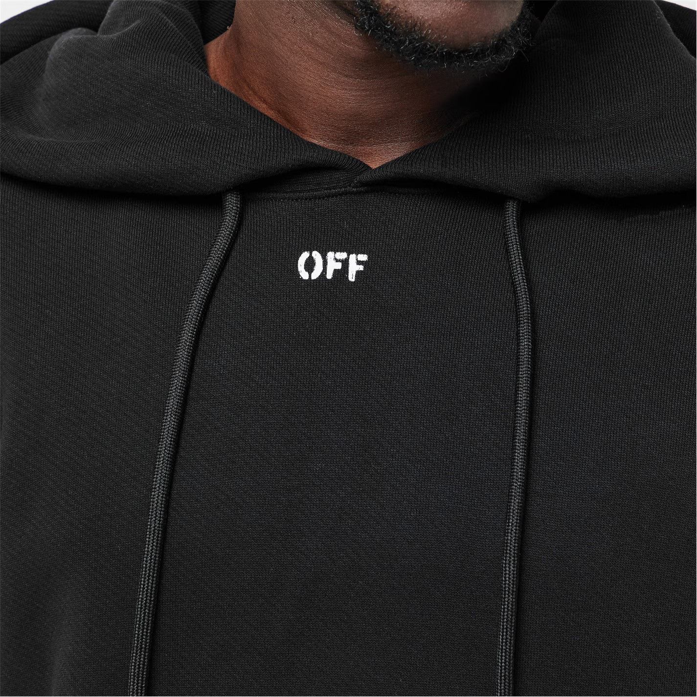 Off-White o1g2r1mq0226 Brick Arrows Slim Fit Hoodie In Black Size US XL / EU 56 / 4 - 4 Thumbnail