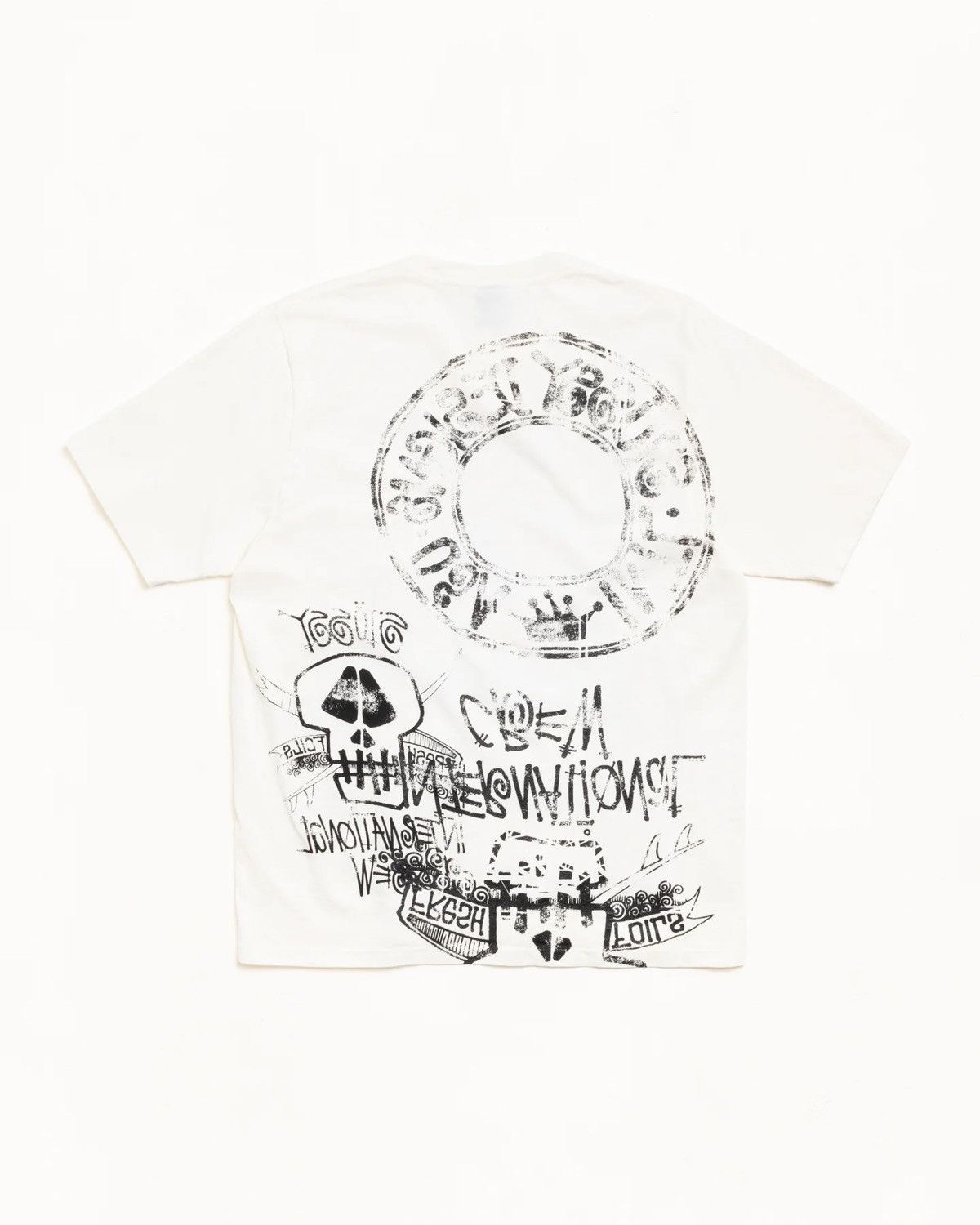 Stussy STÜSSY Skulls Pigment Dyed Tee Size US M / EU 48-50 / 2 - 2 Thumbnail